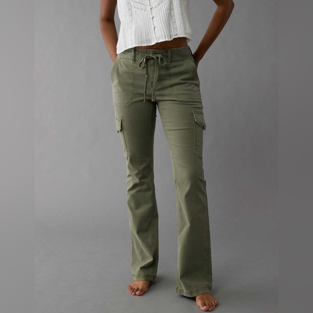 American Eagle Stretch Bootcut Cargo Pants